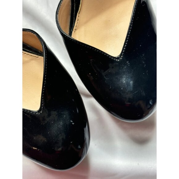 GUCCI Sz 39  Black Patent Leather Stiletto Heels - Picture 6 of 9